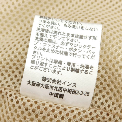 [Used] WILDTHINGS x BEAMS FUTURE ARCHIVE 2023 Spring/Summer Nylon Mountain Parka Blouson Beige x Dark Gray [Size L] [BEI] [S/S] [Condition Rank B] ​​[Men&