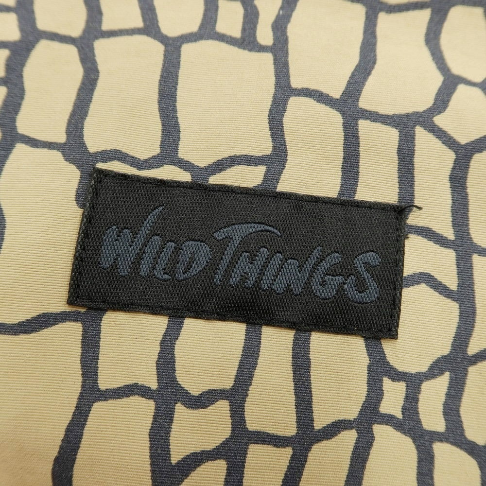 [Used] WILDTHINGS x BEAMS FUTURE ARCHIVE 2023 Spring/Summer Nylon Mountain Parka Blouson Beige x Dark Gray [Size L] [BEI] [S/S] [Condition Rank B] ​​[Men&