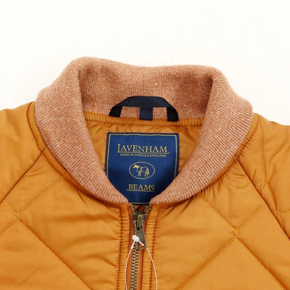 [Used] LAVENHAM BEAMS special order polyester padded quilted blouson orange brown [size M/38] [ORG] [A/W] [condition rank B] ​​[men&