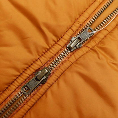 [Used] LAVENHAM BEAMS special order polyester padded quilted blouson orange brown [size M/38] [ORG] [A/W] [condition rank B] ​​[men&