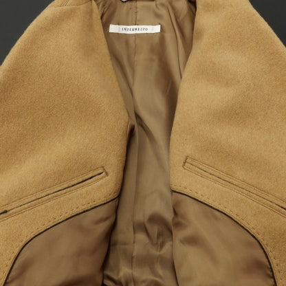 [Used] [Unused] INTERMEZZO Wool polyester Chester coat, camel beige [Size M] [BEI] [A/W] [Condition rank S] [Men&