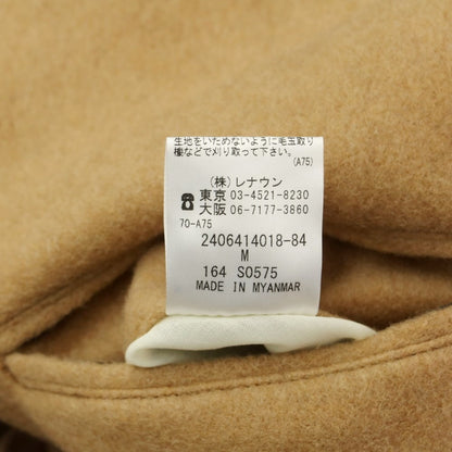 [Used] [Unused] INTERMEZZO Wool polyester Chester coat, camel beige [Size M] [BEI] [A/W] [Condition rank S] [Men&
