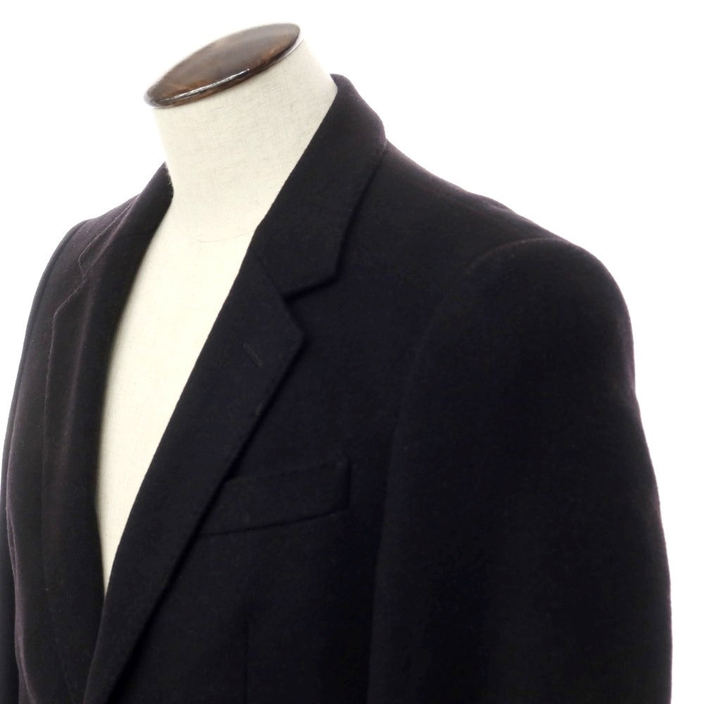 [Used] MARIO MATTEO wool cashmere tailored jacket, black [size 48] [BLK] [A/W] [Condition rank C] [Men&