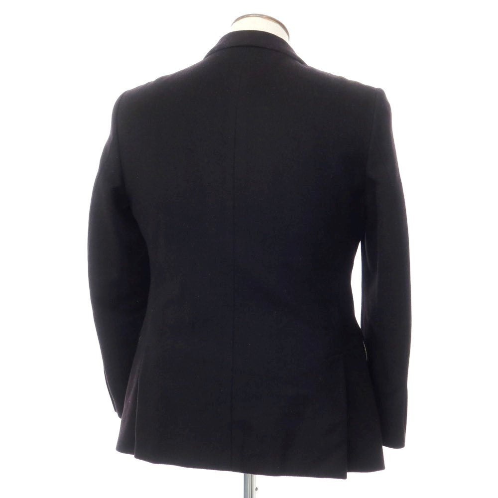 [Used] MARIO MATTEO wool cashmere tailored jacket, black [size 48] [BLK] [A/W] [Condition rank C] [Men&