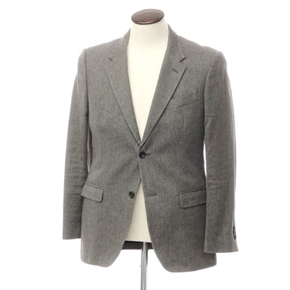 [Used] MARIO MATTEO Linen wool cotton tailored jacket, grey [Size 48] [GRY] [A/W] [Condition Rank C] [Men&