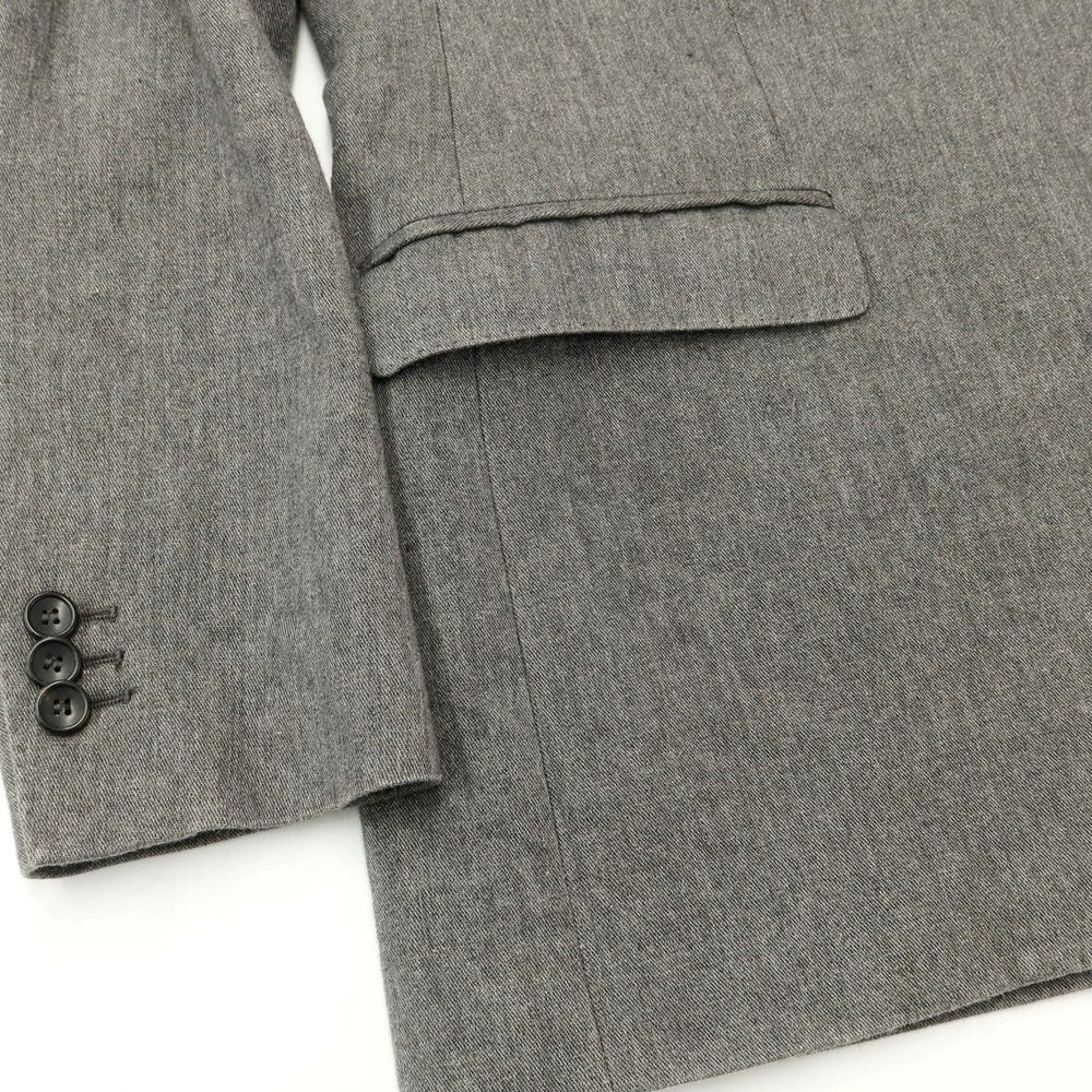 [Used] MARIO MATTEO Linen wool cotton tailored jacket, grey [Size 48] [GRY] [A/W] [Condition Rank C] [Men&