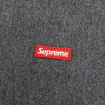 [Used] [Unused] Supreme 2021 Autumn/Winter Small Box Hooded Sweatshirt, Fleece-lined Sweatshirt, Pullover Hoodie, Dark Gray [Size M] [GRY] [A/W] [Condition Rank S] [Men&