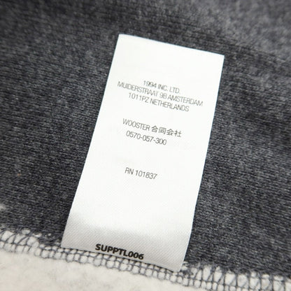 [Used] [Unused] Supreme 2021 Autumn/Winter Small Box Hooded Sweatshirt, Fleece-lined Sweatshirt, Pullover Hoodie, Dark Gray [Size M] [GRY] [A/W] [Condition Rank S] [Men&