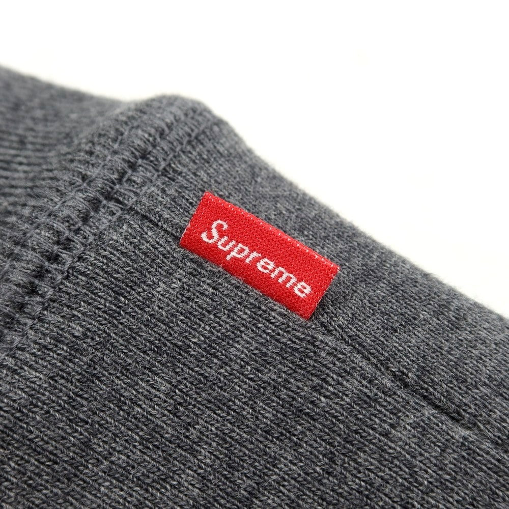 [Used] Supreme 2021 Autumn/Winter Small Box Hooded Sweatshirt, Fleece-lined sweatshirt, Pullover hoodie, Dark grey [Size S] [GRY] [A/W] [Condition rank S] [Men&