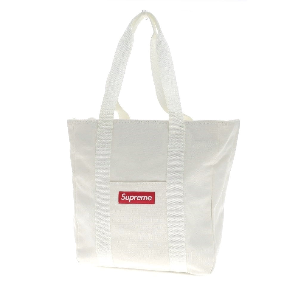 [Used] [Unused] Supreme 2021 Spring/Summer Canvas Tote Bag White [W34.5xH37xD16] [WHT] [S/S/A/W] [Condition Rank S] [Men&