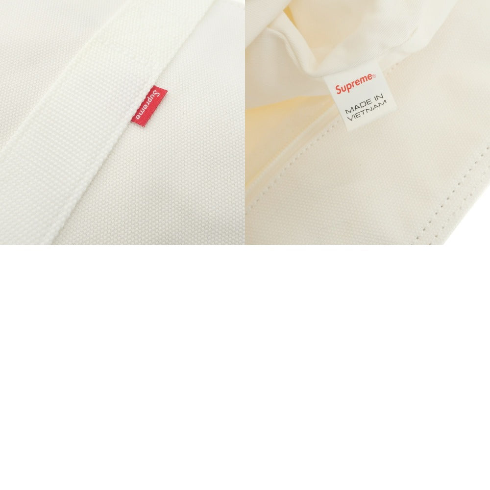 [Used] [Unused] Supreme 2021 Spring/Summer Canvas Tote Bag White [W34.5xH37xD16] [WHT] [S/S/A/W] [Condition Rank S] [Men&