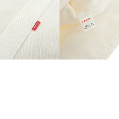 [Used] [Unused] Supreme 2021 Spring/Summer Canvas Tote Bag White [W34.5xH37xD16] [WHT] [S/S/A/W] [Condition Rank S] [Men&