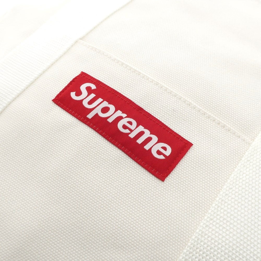 [Used] [Unused] Supreme 2021 Spring/Summer Canvas Tote Bag White [W34.5xH37xD16] [WHT] [S/S/A/W] [Condition Rank S] [Men&