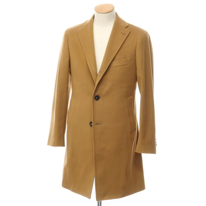 [Used] TAGLIATORE Wool Cashmere Chesterfield Coat Camel Brown [Size 44] [BRW] [A/W] [Condition Rank A] [Men&