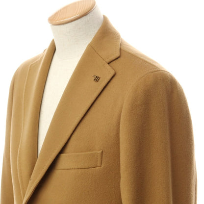 [Used] TAGLIATORE Wool Cashmere Chesterfield Coat Camel Brown [Size 44] [BRW] [A/W] [Condition Rank A] [Men&