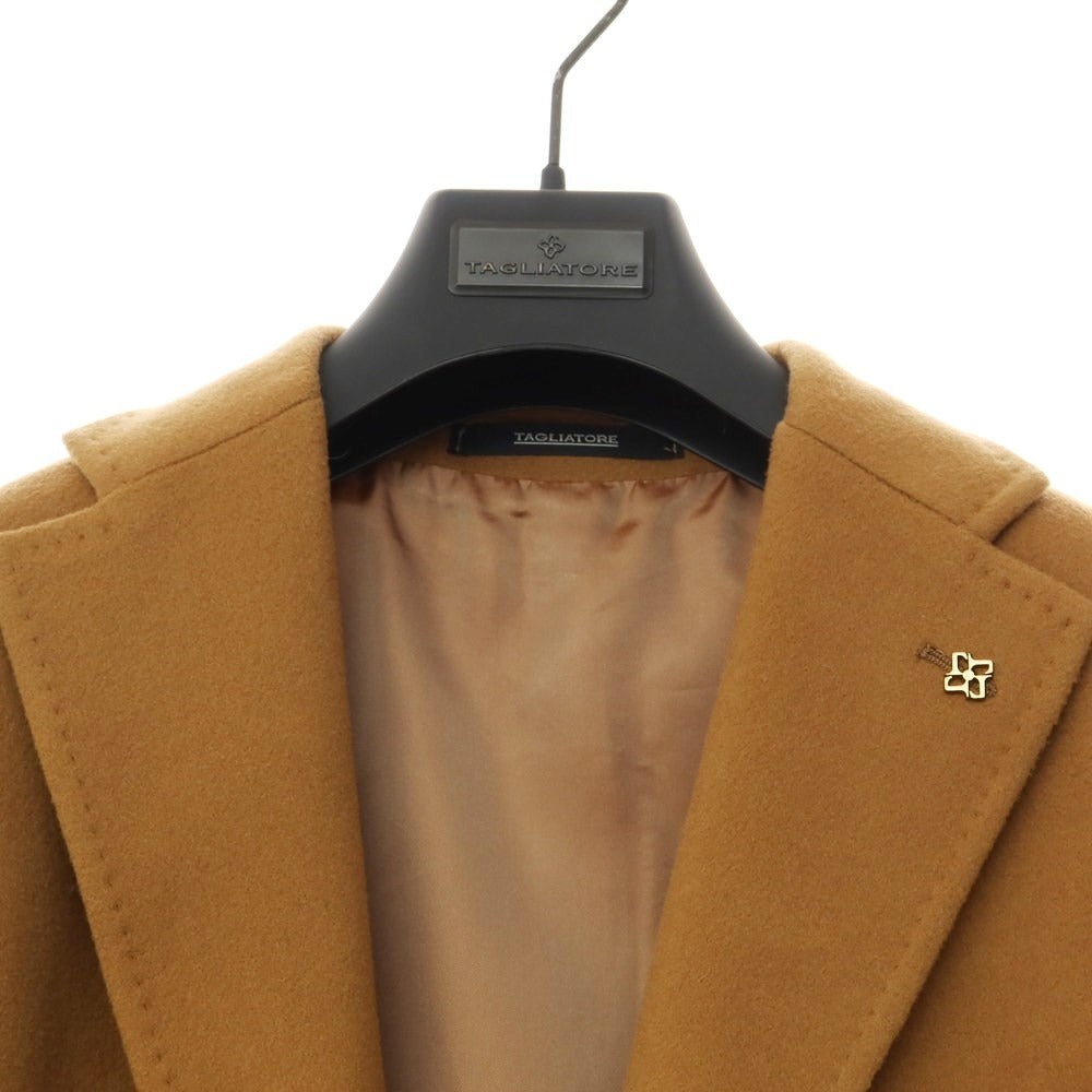[Used] TAGLIATORE Wool Cashmere Chesterfield Coat Camel Brown [Size 44] [BRW] [A/W] [Condition Rank A] [Men&