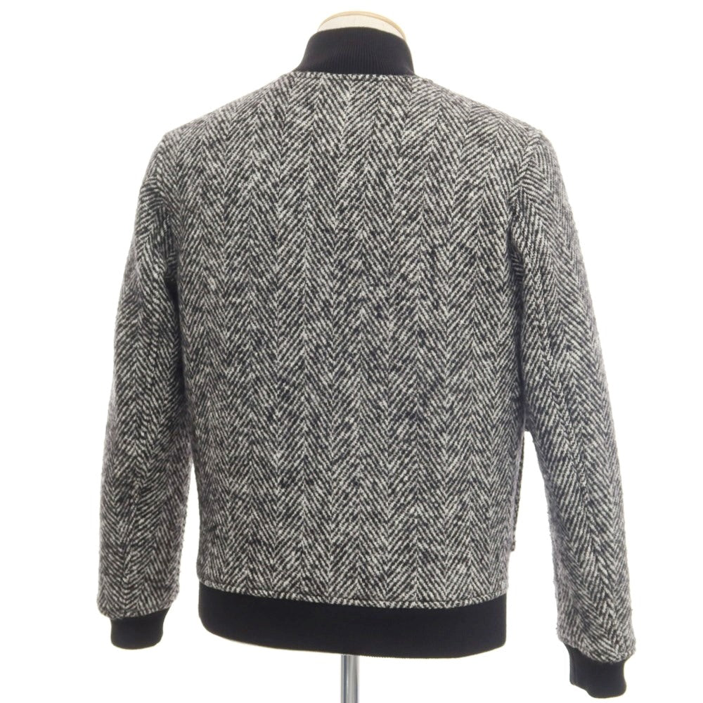 [Used] Valstar Wool Herringbone Valstarino Blouson Swing Top Black x White [Size 44] [BLK] [A/W] [Condition Rank B] ​​[Men&