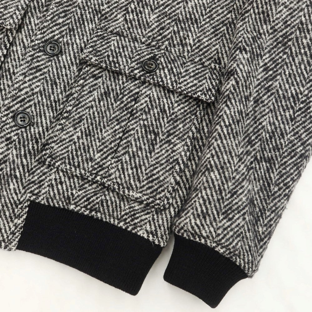 [Used] Valstar Wool Herringbone Valstarino Blouson Swing Top Black x White [Size 44] [BLK] [A/W] [Condition Rank B] ​​[Men&