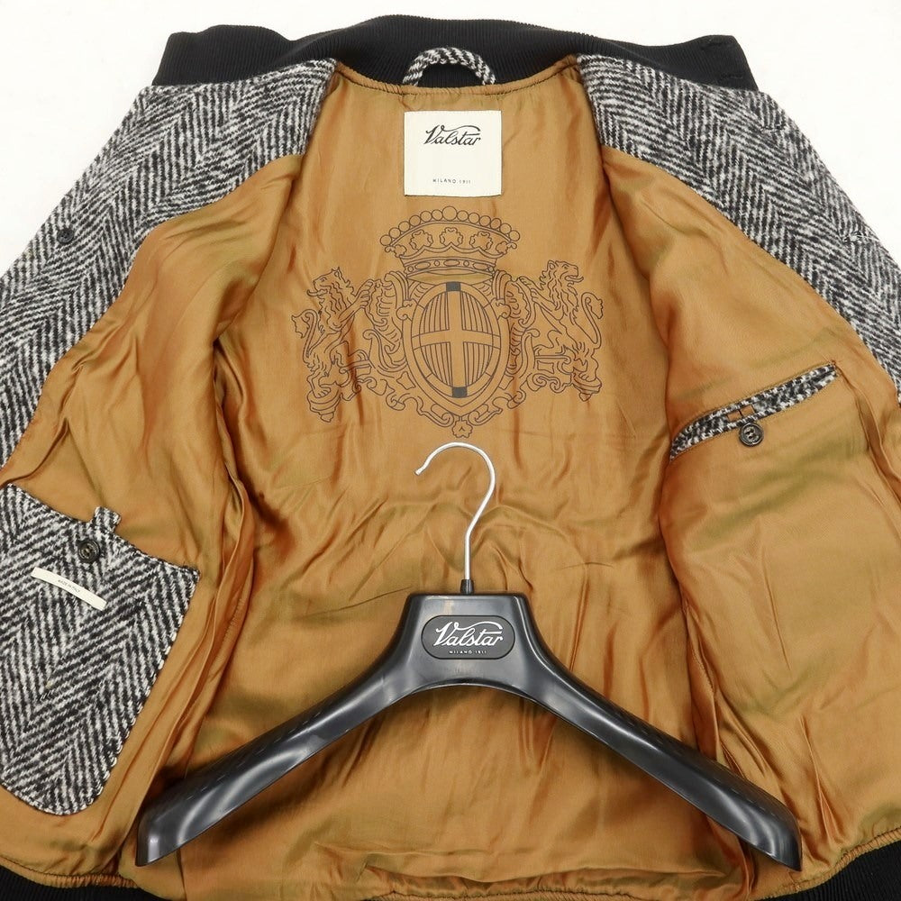 [Used] Valstar Wool Herringbone Valstarino Blouson Swing Top Black x White [Size 44] [BLK] [A/W] [Condition Rank B] ​​[Men&