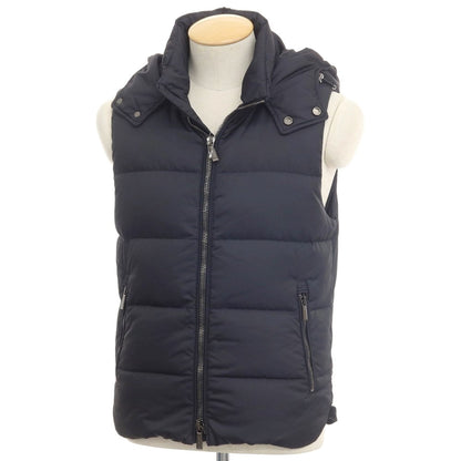 [Used] MOORER FAYER polyester down vest, dark navy [size 44] [NVY] [A/W] [Condition rank B] ​​[Men&