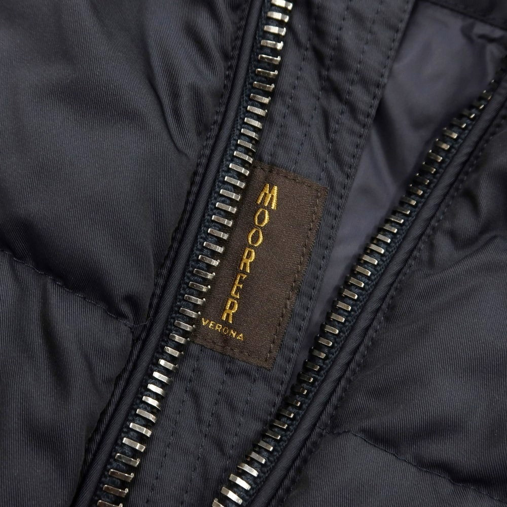 [Used] MOORER FAYER polyester down vest, dark navy [size 44] [NVY] [A/W] [Condition rank B] ​​[Men&