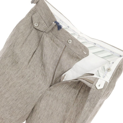 [Used] GERMANO Trendy Linen Shorts, Beige [Size 46] [BEI] [S/S] [Condition Rank A] [Men&