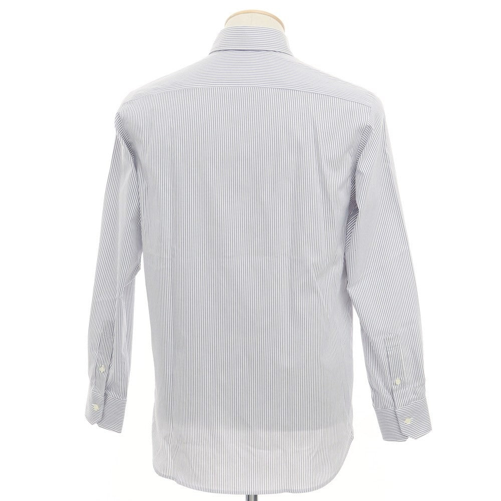 [Used] [Unused] Mackintosh Philosophy TROTTER Cotton Polyester Button-down Shirt White x Navy [Size 38] [WHT] [S/S/A/W] [Condition Rank S] [Men&