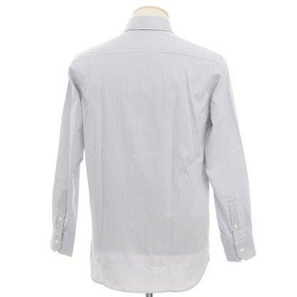[Used] [Unused] Mackintosh Philosophy TROTTER Cotton Polyester Button-down Shirt White x Navy [Size 38] [WHT] [S/S/A/W] [Condition Rank S] [Men&