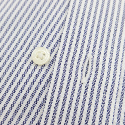 [Used] [Unused] Mackintosh Philosophy TROTTER Cotton Polyester Button-down Shirt White x Navy [Size 38] [WHT] [S/S/A/W] [Condition Rank S] [Men&