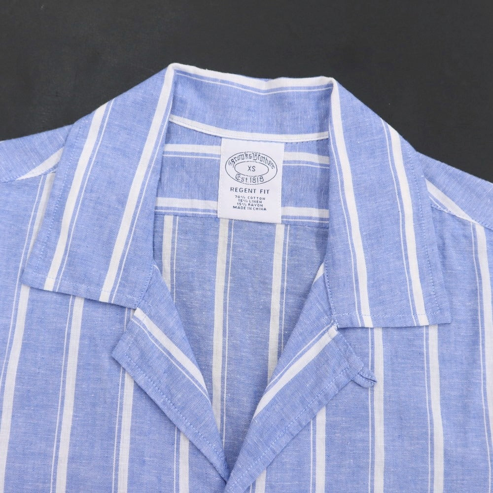 【中古】ブルックスブラザーズ Brooks Brothers コットンリネン オープンカラー 半袖シャツ ライトブルー【サイズXS】【BLU】【S/S】【状態ランクB】【メンズ】【769083】
[EPD]