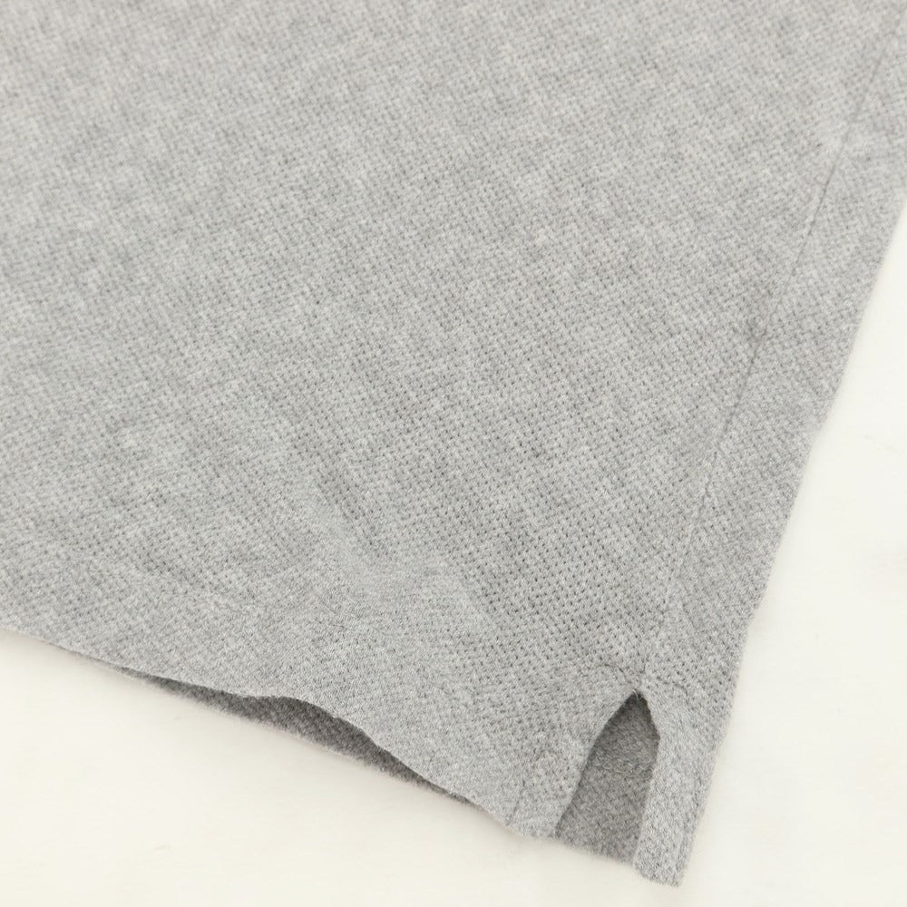 [Used] Sunspel Cotton short sleeve polo shirt, grey [Size M] [GRY] [S/S] [Condition C] [Men&