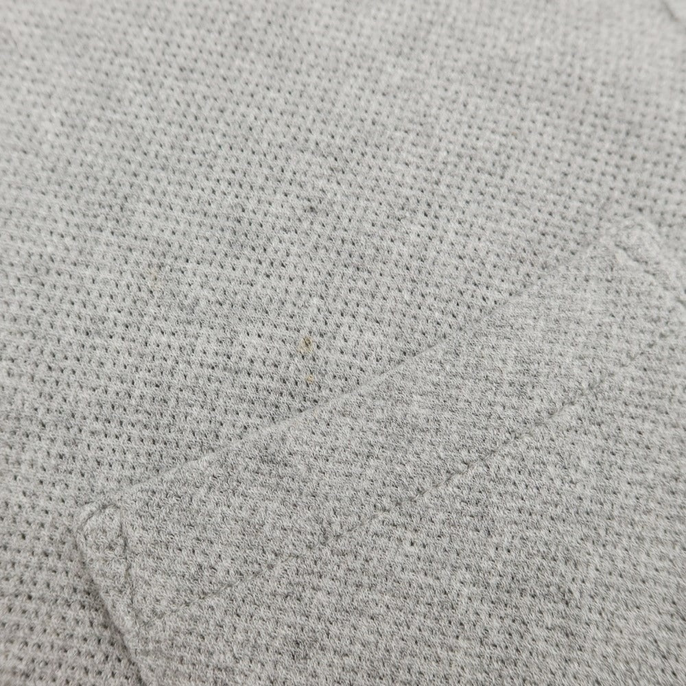 [Used] Sunspel Cotton short sleeve polo shirt, grey [Size M] [GRY] [S/S] [Condition C] [Men&