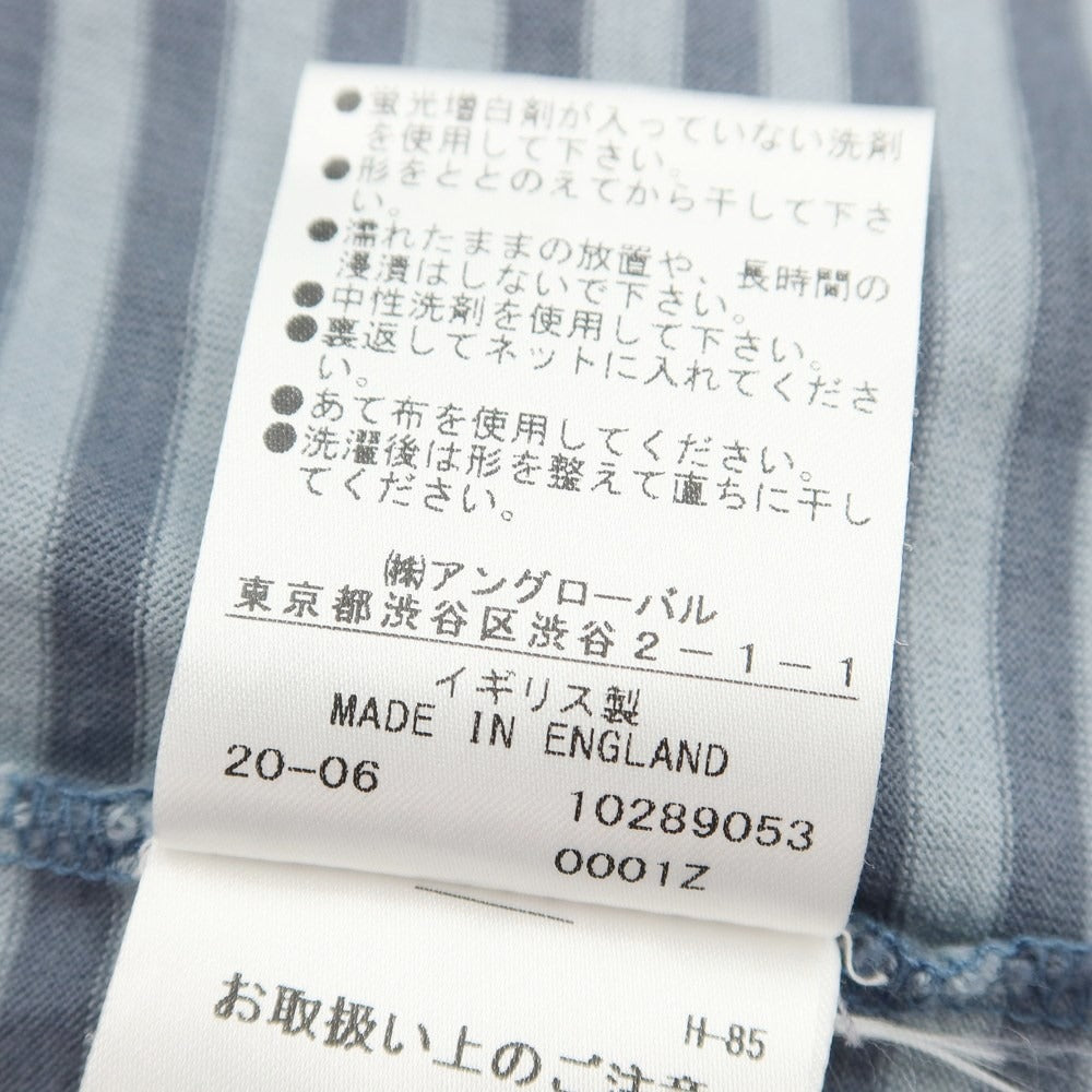 [Used] SUNSPEL Cotton Short Sleeve Crew Neck T-Shirt Light Dull Blue x Gray [Size M] [BLU] [S/S] [Condition Rank B] ​​[Men&
