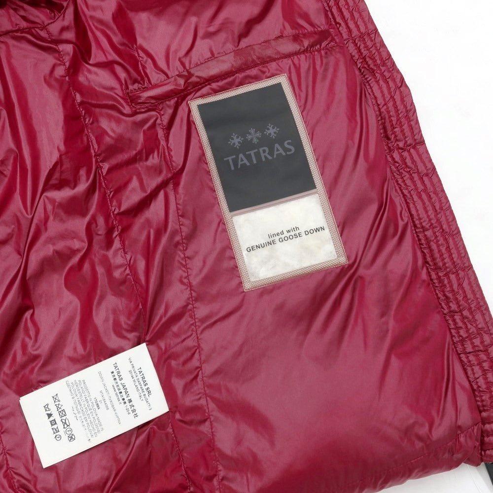 [Used] TATRAS nylon down jacket blouson wine red [Size 1] [RED] [A/W] [Condition Rank C] [Men&