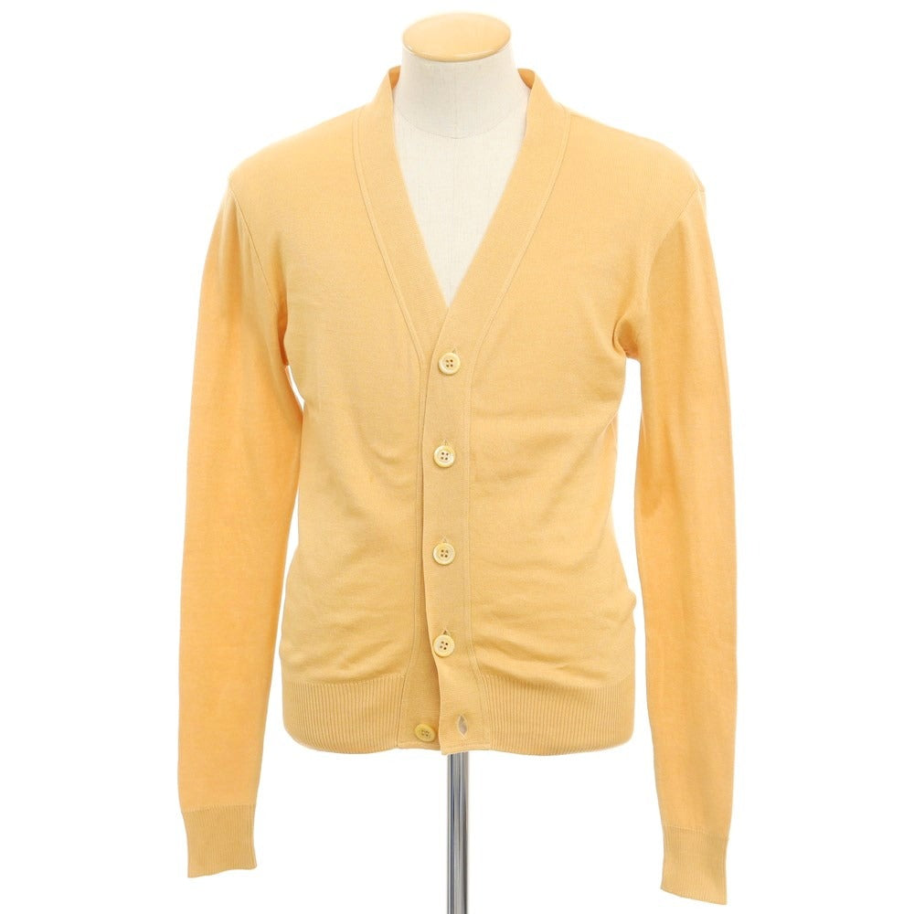 【中古】ルトロワ Letroyes コットン ニット カーディガン ライトオレンジ【サイズ3】【ORG】【S/S】【状態ランクB】【メンズ】【768992】