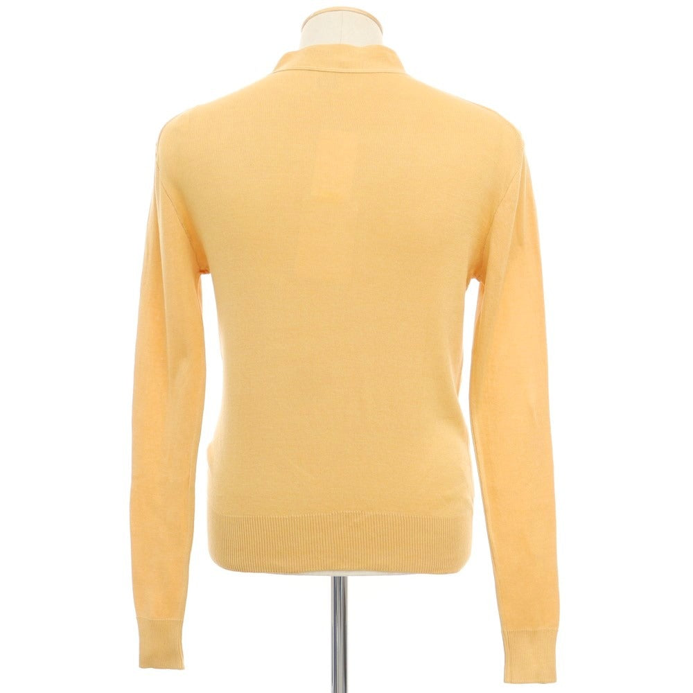 【中古】ルトロワ Letroyes コットン ニット カーディガン ライトオレンジ【サイズ3】【ORG】【S/S】【状態ランクB】【メンズ】【768992】