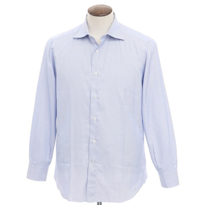 [Used] FRAY Cotton Stripe Wide Collar Dress Shirt Blue x White [Size 42] [BLU] [S/S/A/W] [Condition Rank B] ​​[Men&