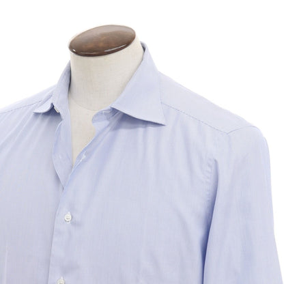 [Used] FRAY Cotton Stripe Wide Collar Dress Shirt Blue x White [Size 42] [BLU] [S/S/A/W] [Condition Rank B] ​​[Men&