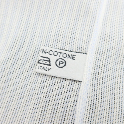 [Used] Anna Matuozzo Cotton Striped Button-down Casual Shirt Light Blue x White [Size 41] [BLU] [S/S] [Condition Rank B] [Men&