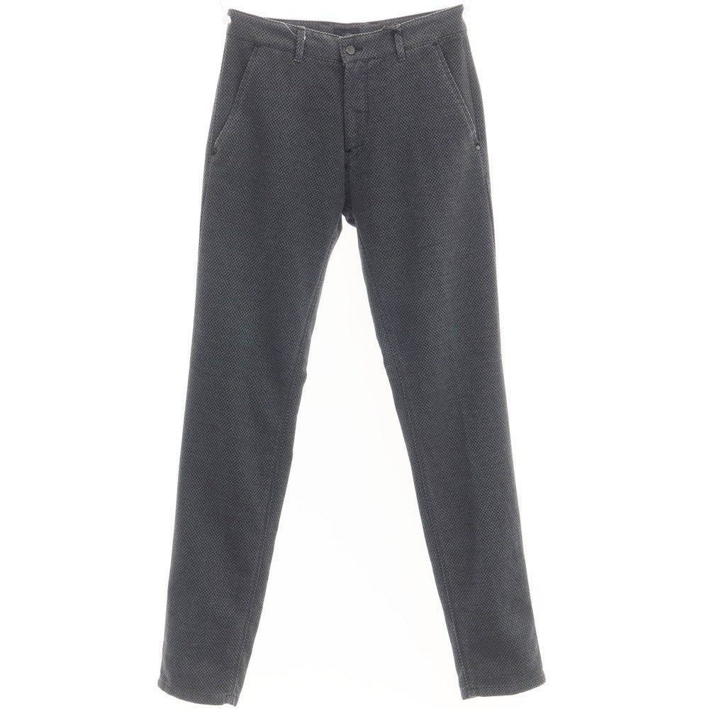 [New Outlet] SSEINSE Cotton Polyester Casual Slacks Pants Gray x Black [Size 44] [GRY] [A/W] [Condition Rank N-] [Men&