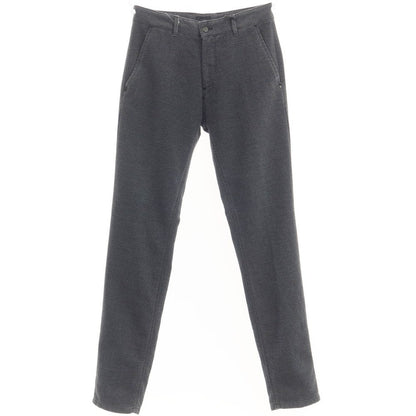 [New Outlet] SSEINSE Cotton Polyester Casual Slacks Pants Gray x Black [Size 44] [GRY] [A/W] [Condition Rank N-] [Men&