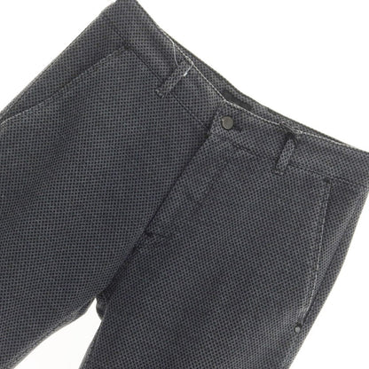 [New Outlet] SSEINSE Cotton Polyester Casual Slacks Pants Gray x Black [Size 44] [GRY] [A/W] [Condition Rank N-] [Men&