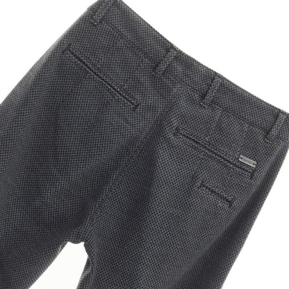 [New Outlet] SSEINSE Cotton Polyester Casual Slacks Pants Gray x Black [Size 44] [GRY] [A/W] [Condition Rank N-] [Men&