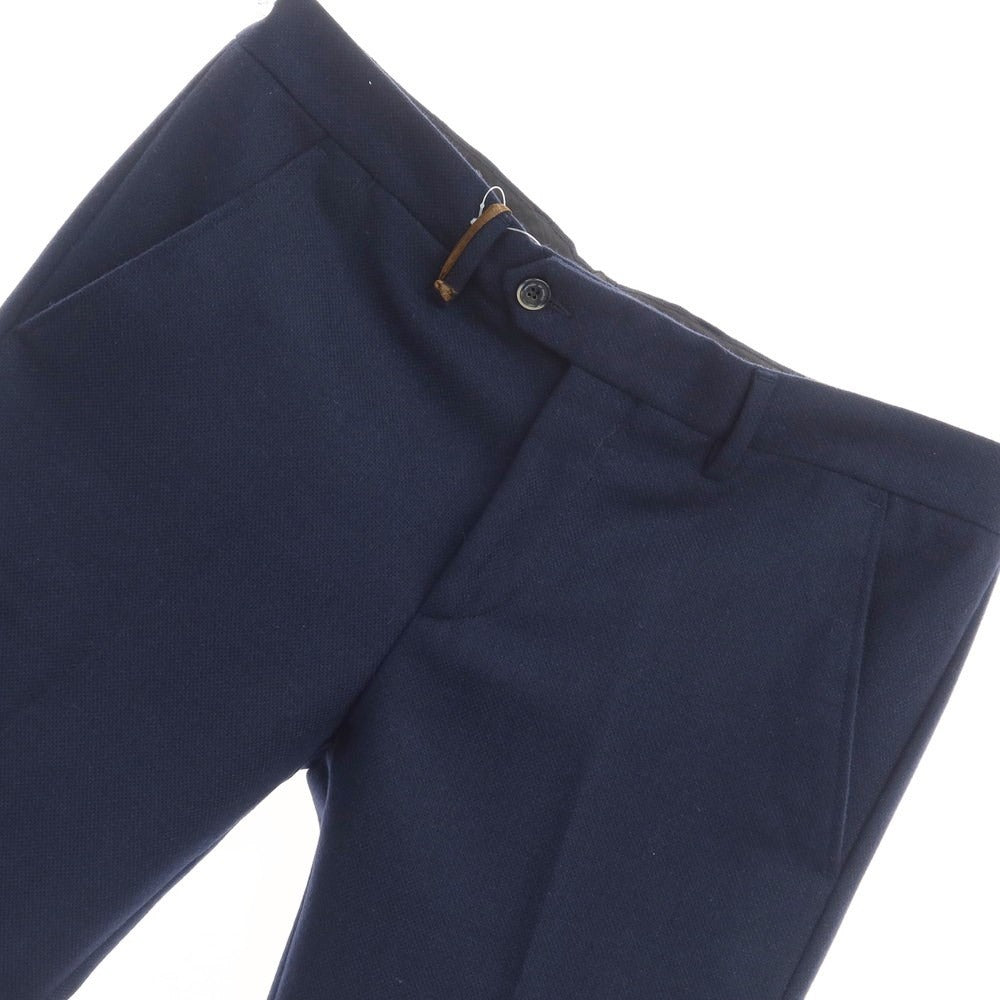 【新品】カールモンモー KARL MOMMOO ウールポリエステル ドレススラックスパンツ ネイビー【サイズ48】【NVY】【A/W】【状態ランクN】【メンズ】【768974】