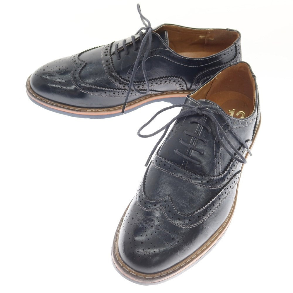 [Used] TSD12 Leather Wingtip Shoes Dark Navy [Size 42] [NVY] [S/S/A/W] [Condition Rank D] [Men&