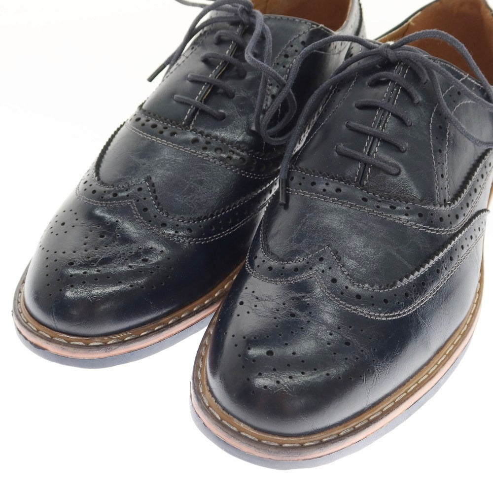 [Used] TSD12 Leather Wingtip Shoes Dark Navy [Size 42] [NVY] [S/S/A/W] [Condition Rank D] [Men&