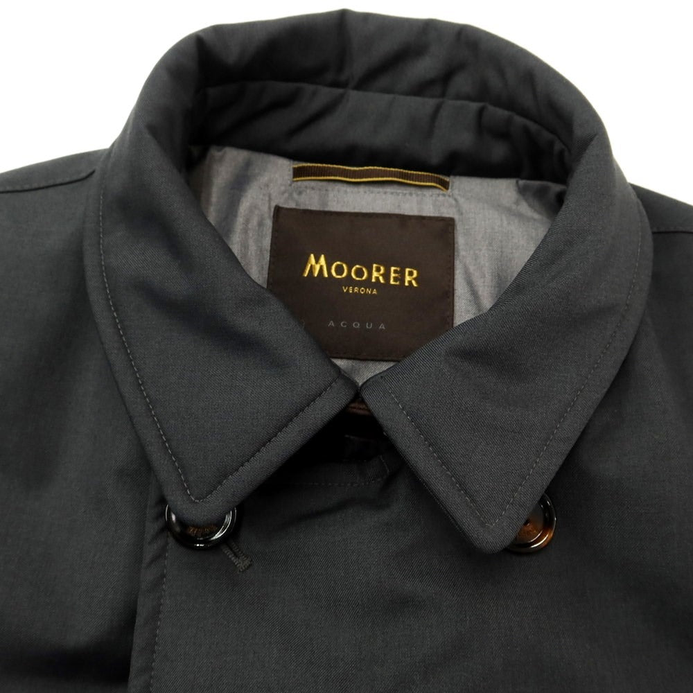 [Used] MOORER NEMEK polyester rayon down coat, charcoal gray [size 54] [GRY] [A/W] [Condition rank A] [Men&