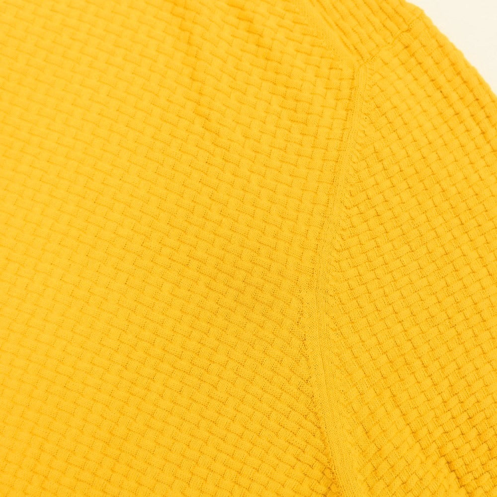 [Used] GRAN SASSO Cotton Short Sleeve Polo Knit Saffron Yellow [Size 54] [YEL] [S/S] [Condition Rank B] ​​[Men&