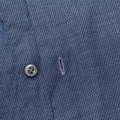 [Used] Bagutta Stretch Cotton Chambray Shirt Navy [Size 41] [NVY] [S/S/A/W] [Condition Rank C] [Men&