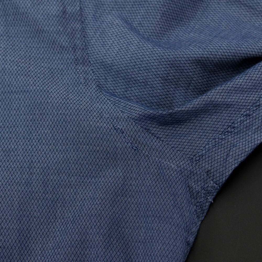 [Used] Bagutta Stretch Cotton Chambray Shirt Navy [Size 41] [NVY] [S/S/A/W] [Condition Rank C] [Men&